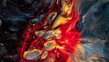 An abstract painting